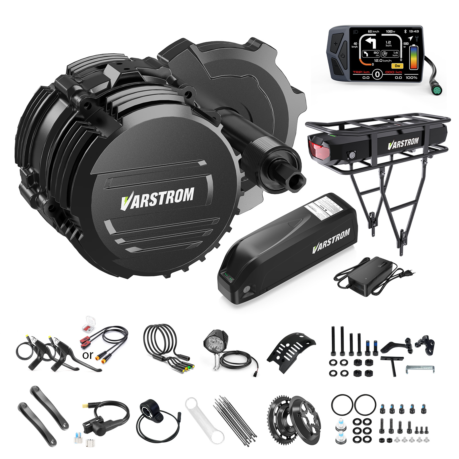 Side Hung Mid Drive Motor Kit - [STAN MAGAZYNOWY W USA] Zestaw silnika