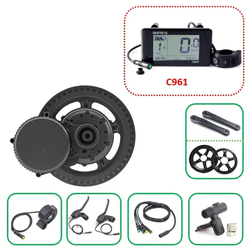 Zestaw silnika G340 do montażu – Mid Drive Conversion Kit 1000W recenzja i cena