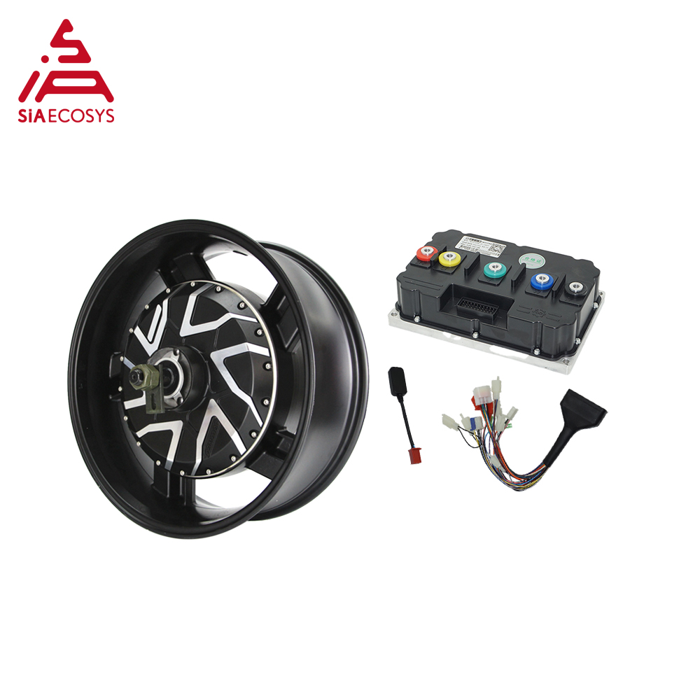 QSMotor 17X6.0 cali 70H 12000W – 12000W Electric Motorcycle Hub Motor recenzja i cena