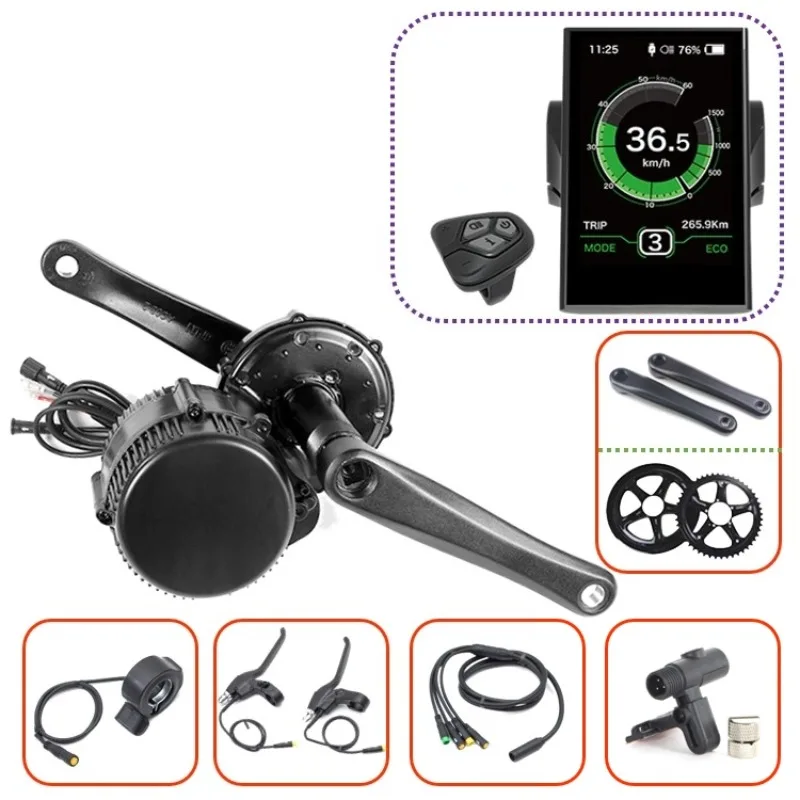 Zestaw silnika G340 do montażu – Mid Drive Conversion Kit 1000W recenzja i cena